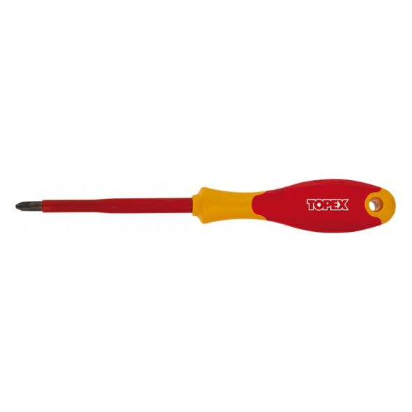 Topex Wkrętak elektryczny krzyżowy 1000V PZ1 80mm (39D479)
