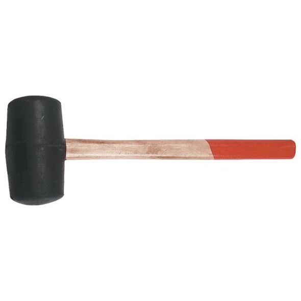 Top Tools Młotek gumowy rączka drewniana 450g  (02A325)
