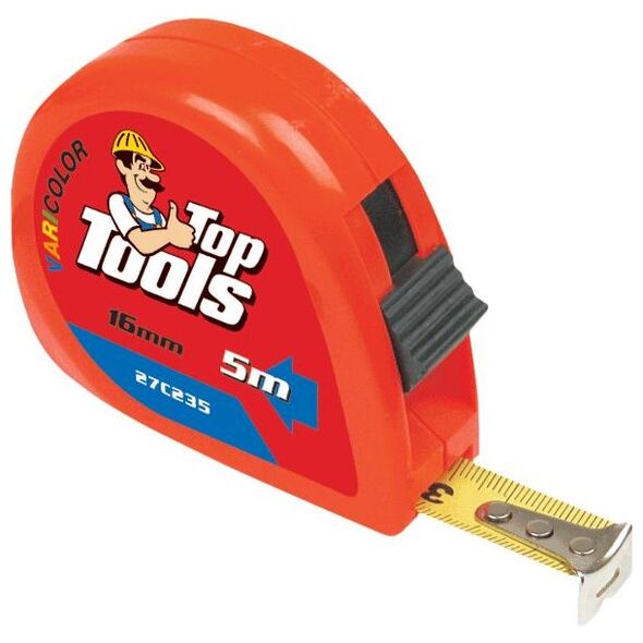 Top Tools Miara stalowa 5m zwijana (27C235)