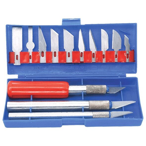 Top Tools Nożyki modelarskie 16 części (17B716)