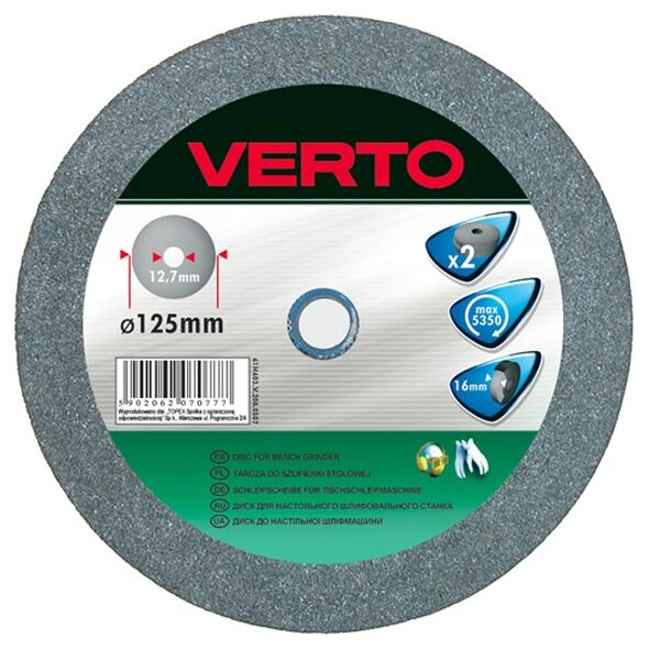 Verto Tarcza szlifierska ceramiczna 150x12,7x20mm 2szt. (61H605)