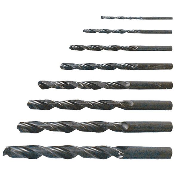 Wiertło Top Tools do metalu HSS walcowe 4 5 6 10 8mm zestaw (60H705)