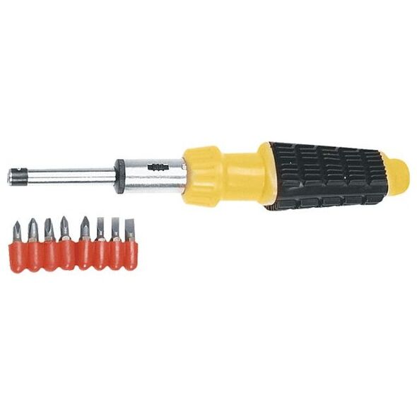 Top Tools Wkrętak z grzechotką 8 bitów 39D181