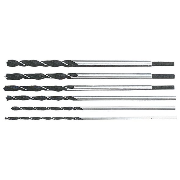 Wiertło Top Tools do drewna kręte walcowe 6 10 12 14 16 8mm zestaw (60H816)