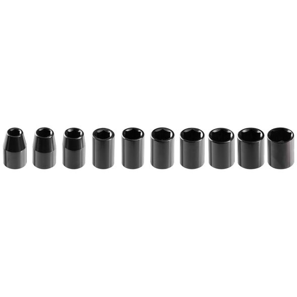 Neo Zestaw nasadek udarowych 6-kątnych 10-24mm 10szt. (12-101)