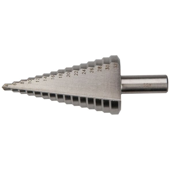 Wiertło Graphite stopniowe walcowe 4 6 10 12 14 16 8 18 20 30 32 22 24 28 26mm  (57H740)