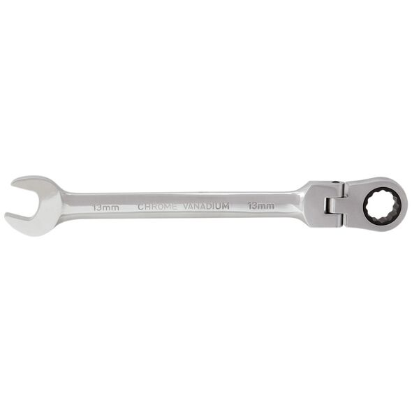 Neo Klucz płasko-oczkowy z grzechotką i przegubem 13mm (09-055)