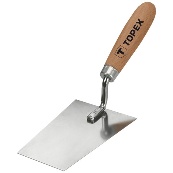Topex Kielnia sztukatorska trapezowa 160x80mm stal nierdzewna - 13A800
