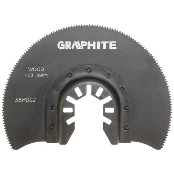 Graphite Tarcza półokrągła HCS do drewna 85mm (56H002)