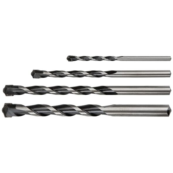 Wiertło Graphite do betonu walcowe 4 6 10 8mm zestaw (57H746)