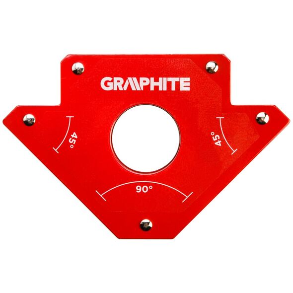 Graphite Spawalniczy kątownik magnetyczny 122x190x25mm 34,0kg - 56H903