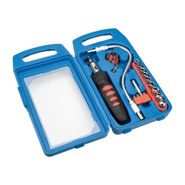 Top Tools Końcówki wkrętakowe i nasadki z uchwytem 22szt. (39D185)