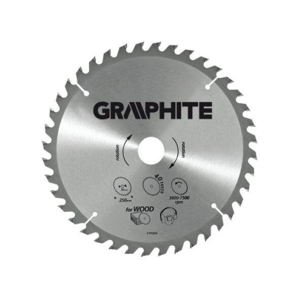 Graphite Tarcza do pilarki widiowa 315x30mm 40 zębów - 55H607