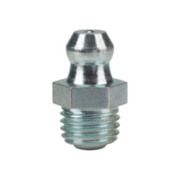 Pressol Stożkowe gniazdo smarowne H1 proste ocynkowane M8x1 - 15 009