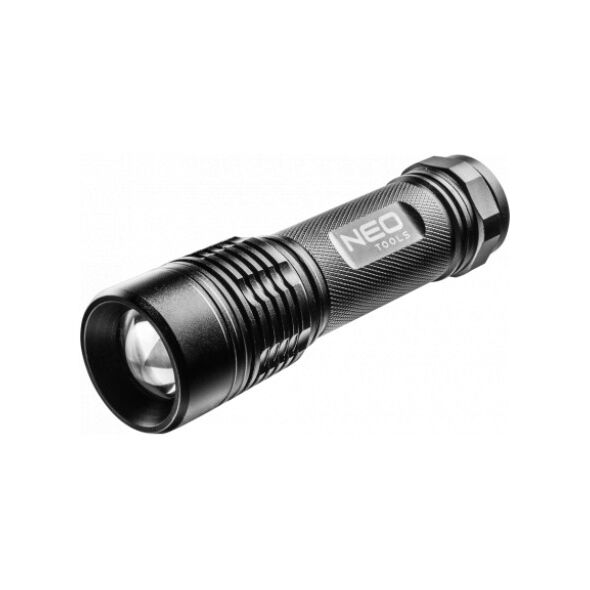 Latarka Neo aluminiowa 200lum zoom IPX7 3xAAA (99-101)
