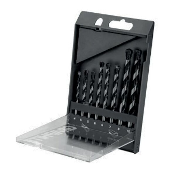 Wiertło Graphite walcowe 10 5 6 8 4 7mm zestaw (57H351)
