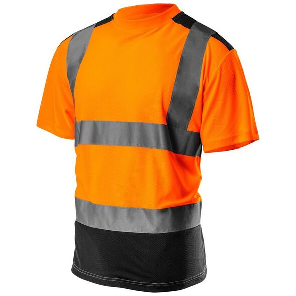 Neo T-shirt ostrzegawczy ciemny dół pomarańczowy rozmiar XXL (81-731-XXL)