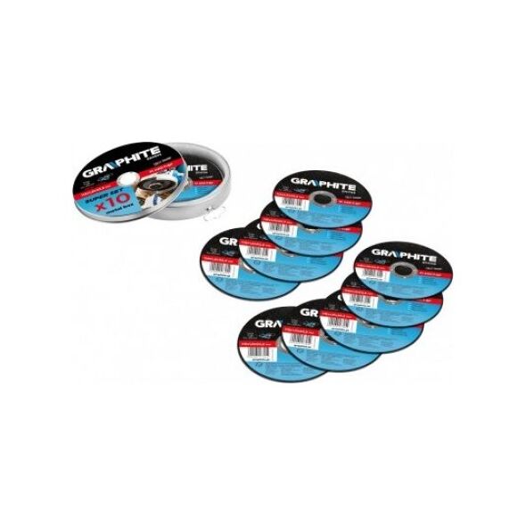 Topex Tarcza tnąca do metalu 125x1.0x22.2mm, 41 A60-T-BF, 10szt. (55H576)