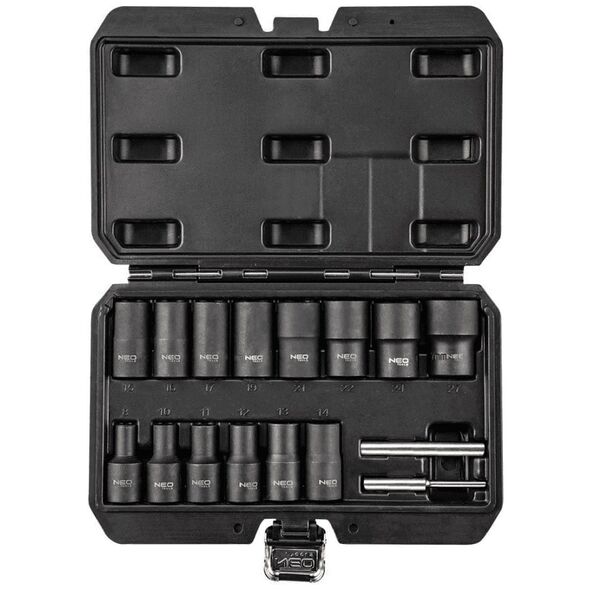 Neo nasadki 1/2" do uszkodzonych nakrętek 16 sztuk (11-920)