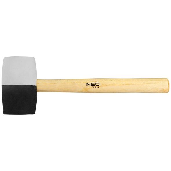 Neo Młotek gumowy rączka drewniana 850g 335mm (25-068)