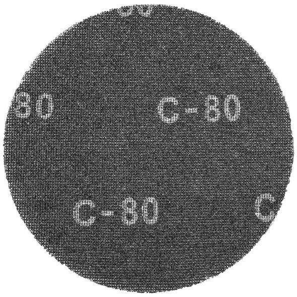 Graphite Siatki ścierne (Siatka ścierna na rzep, 225 mm, K80, do szlifierki 59G260,10 szt.)