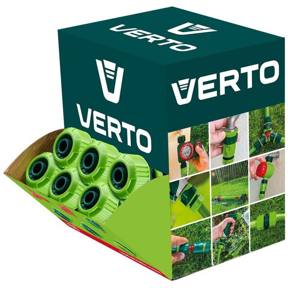 Verto Zraszacz (Złączka przelotowa 3/4", dwumateriałowa, 30 szt.)