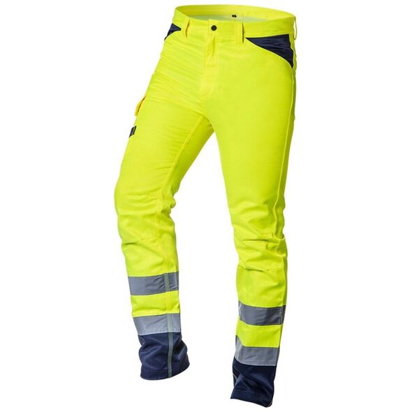 Neo Spodnie ostrzegawcze 40% poliester, 60% bawełna, 260 gsm, rozmiar L
