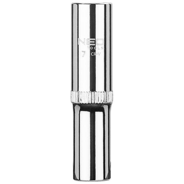 Topex Nasadka sześciokątna długa 1/4cala 7 mm Superlock 08-240