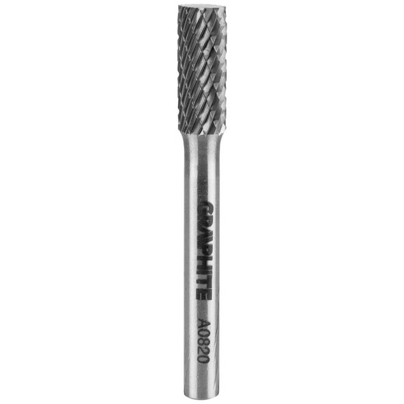 Graphite FREZ DO METALU HM TYP A (WALCOWY) 8 X 20 MM TRZPIEŃ 6 X 45 MM 55H351 GRAPHITE