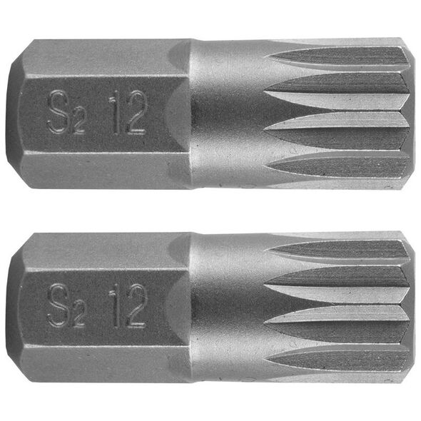 Neo KOŃCÓWKA SPLINE M12 X 30 MM S2 X 2 SZT. 10-904 NEO
