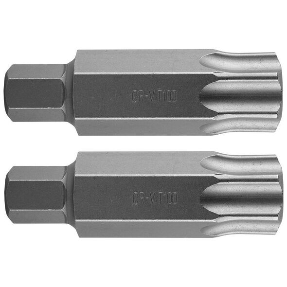 Neo KOŃCÓWKA TORX T100 X 75 MM S2 X 2 SZT. 10-960 NEO