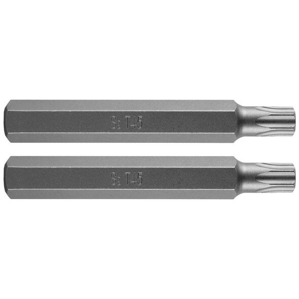 Neo KOŃCÓWKA TORX T45 X 75 MM S2 X 2 SZT. 10-944 NEO