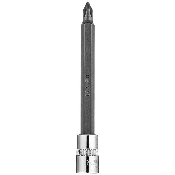 Neo Końcówka wkrętakowa PH1 na nasadce 1/4", długa, 87 mm