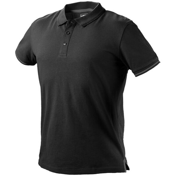 Neo Koszulka polo (Koszulka polo DENIM, czarna, rozmiar XXL)