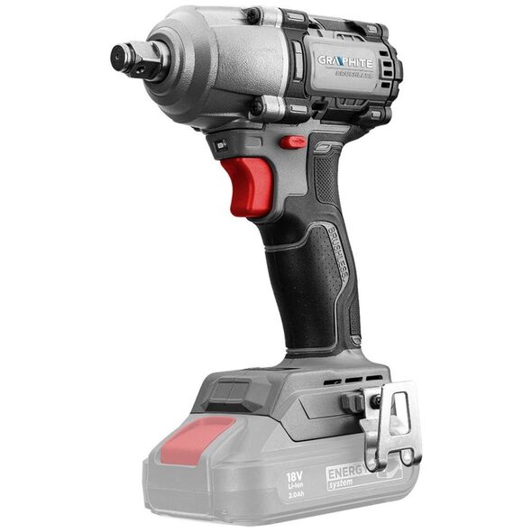 Klucz udarowy Graphite Klucz udarowy bezszczotkowy 450Nm Energy+, bez akumulatora