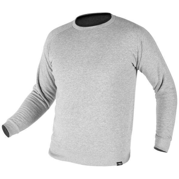 Neo Bluza COMFORT, szary melanż, rozmiar M