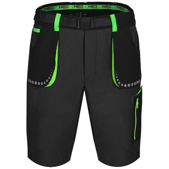 Neo Krótkie spodenki PREMIUM, 4 way stretch, czarne, rozmiar XS
