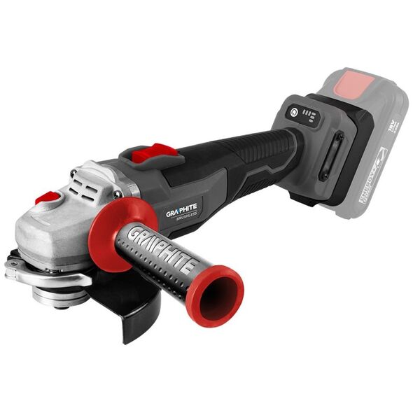 Szlifierka Graphite Szlifierka kątowa 125mm bezszczotkowa Energy+ 0-9200/min-1, bez akumulatora