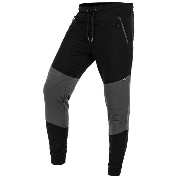 Neo Spodnie dresowe COMFORT, czarno-szare,, rozmiar XXXL