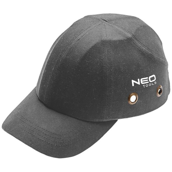 Neo Czapka z daszkiem ze wzmocnieniem, szara, CE