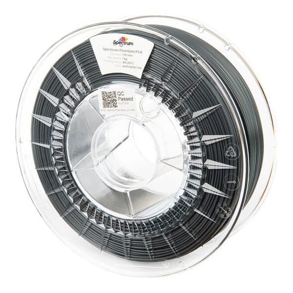 Spectrum Filament Spectrum Anthracite Grey PLA 1.75 mm 1kg