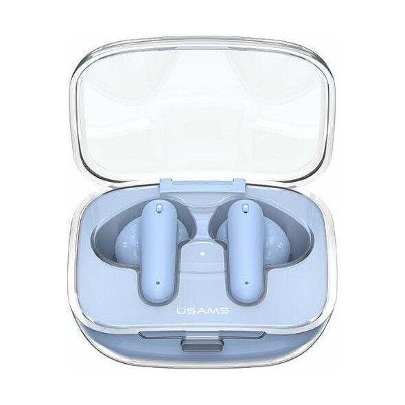 Słuchawki Usams USAMS Słuchawki Bluetooth 5.3 TWS BE series earbuds bezprzewodowe niebieski/blue US-BE16