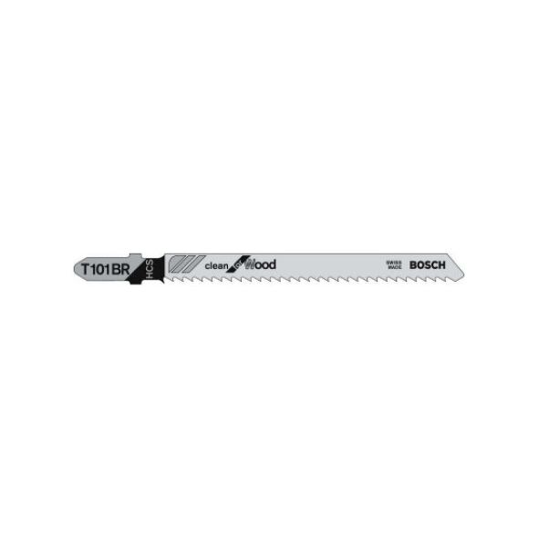 Bosch Brzeszczot do wyrzynarek Clean for Wood 100mm T 101 BR 25szt. 2608633623
