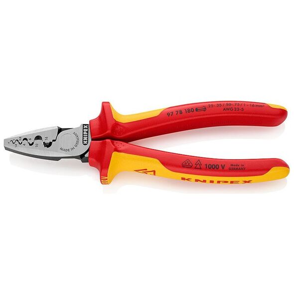 Knipex Szczypce do tulejek 0,25 - 16mm (97 78 180)