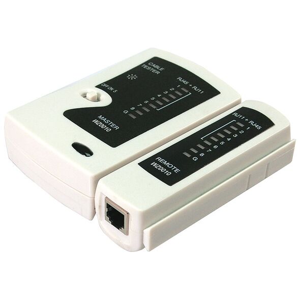 LogiLink Tester kabli do złącz RJ11/RJ12/RJ45 (WZ0010)