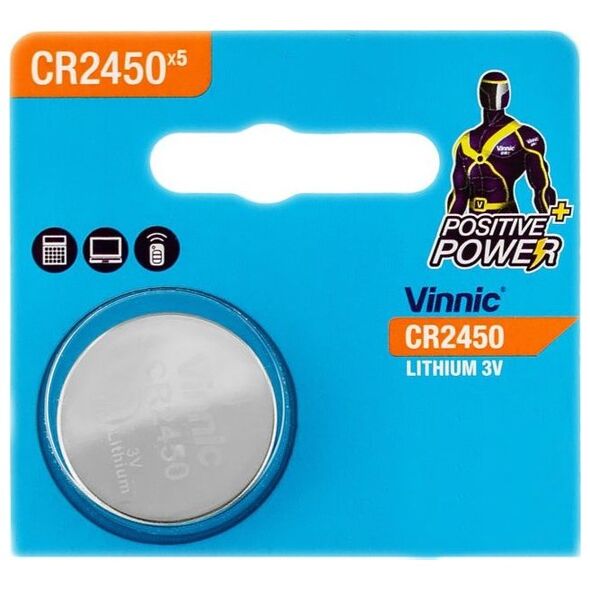 Vinnic Bateria CR2450 1 szt.