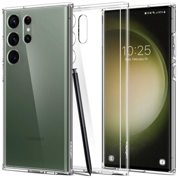Spigen Etui Spigen Ultra Hybrid Samsung Galaxy S23 Ultra Crystal Clear
