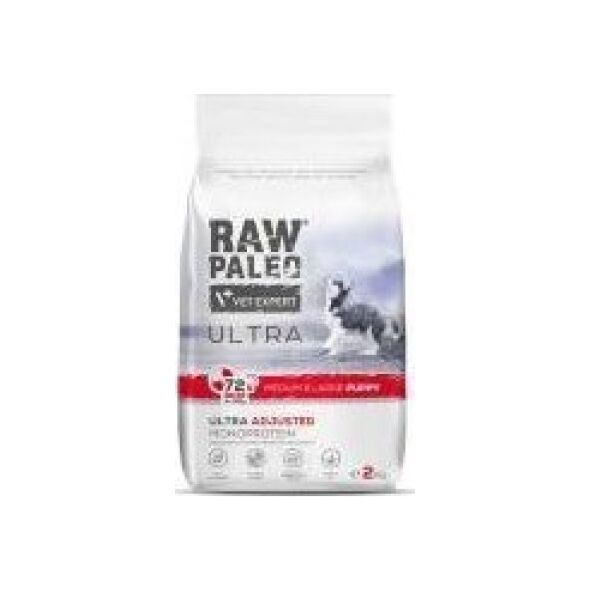 Raw Paleo Vetexpert Raw Paleo Ultra Beef Puppy Medium/Large 2kg