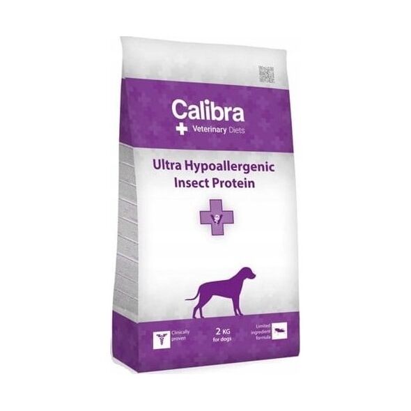 Calibra CALIBRA Veterinary Diets Ultra Hypoallergenic Insect - sucha karma dla psa - 2 kg