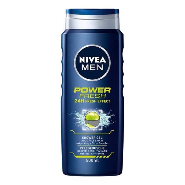 Nivea Men Power Fresh Żel pod prysznic 500ml